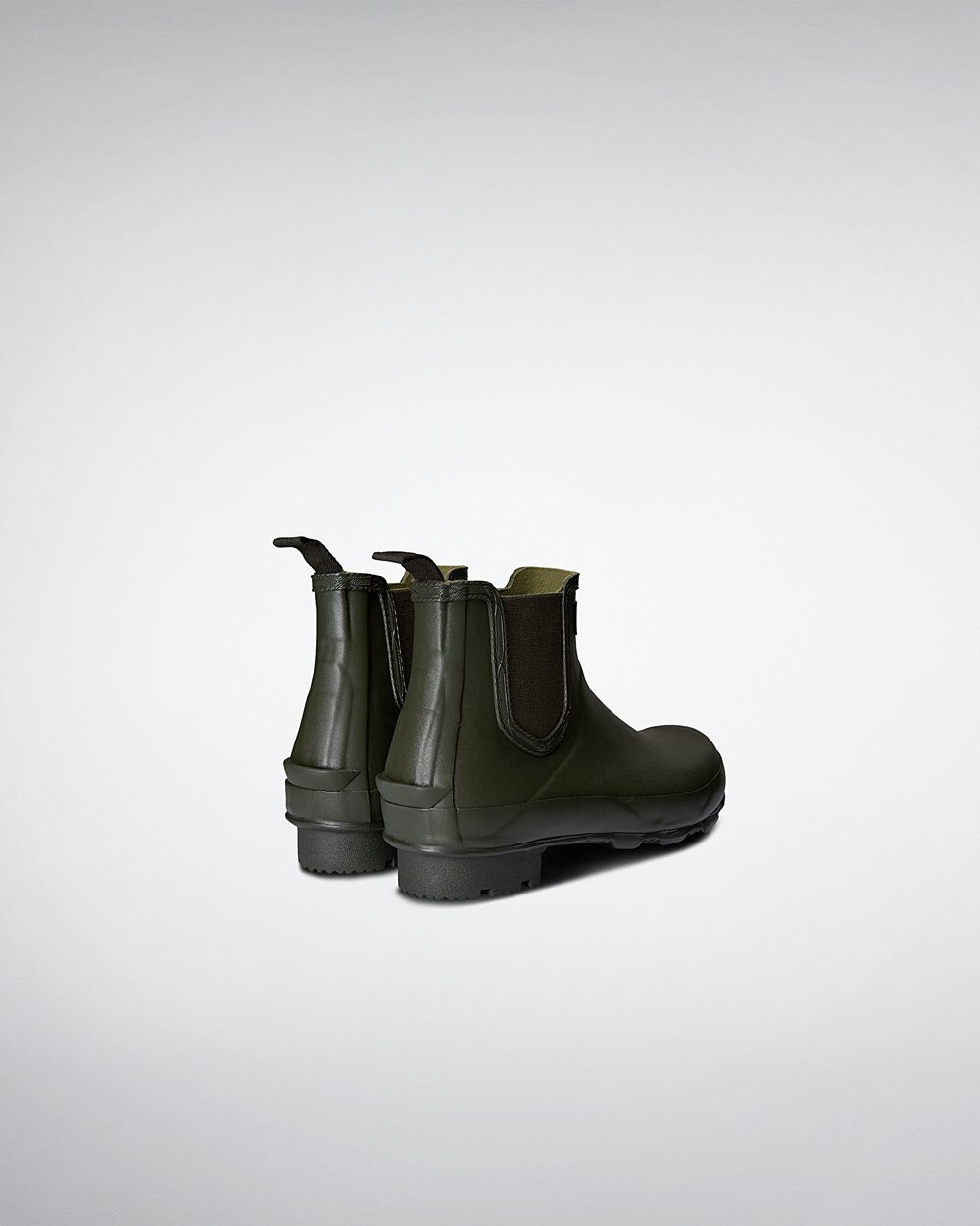 Chelsea Boots Heren - Hunter Norris Field - Donker Olijfgroen - 82HQIBYUN